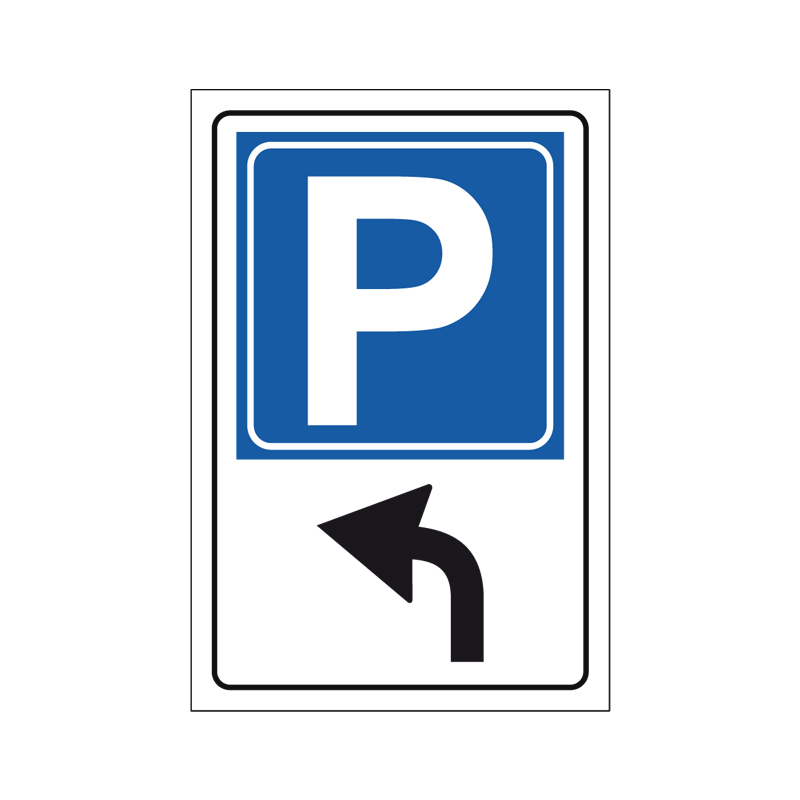 PARCHEGGIO SVOLTA A SX CARTELLO SCATOLATO 250X450 PROP. PRIVATA