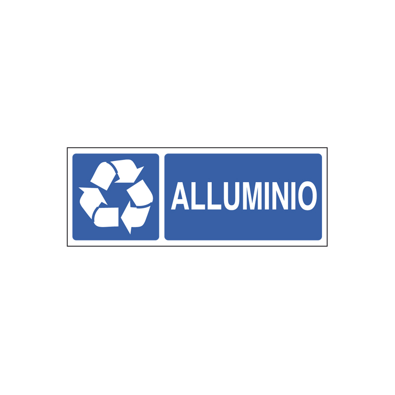 RICICLO ALLUMINIO ADESIVO 330X125 PROP. PRIVATA