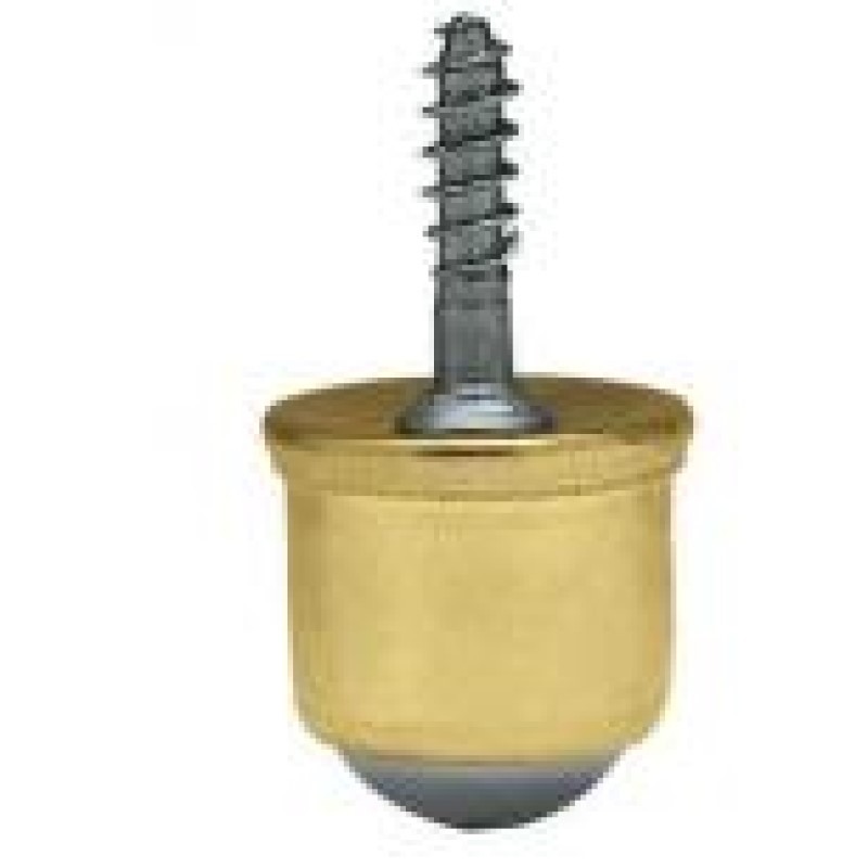 SFERA IN ACCIAIO DIAMETRO 24 MM SUPPORTO SFERICO CON ATTACO A VITE