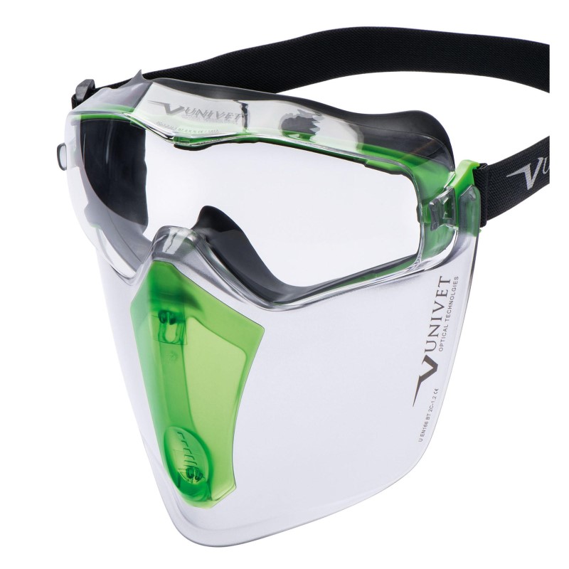 PROTEZIONE FACCIALE PER MASCHERA UN6X3 PROTEGGE DA SCHEGGE E SCHIZZI